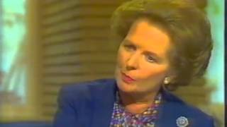 David Frost interviews Margaret Thatcher about the sinking of the Belgrano [upl. by Ardnic]