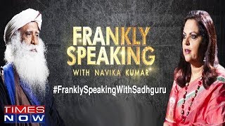 Watch Sadhguru in His Unmissable Avatar on Frankly Speaking with Navika Kumar  Gender Equality [upl. by Aisset957]