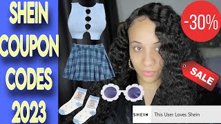 SHEIN COUPON CODES 2023 30 OFF DISCOUNT CODES  HIGHEST DISCOUNT IN MONTHS USE IT NOW OR LOSE IT‼️ [upl. by Emilio]