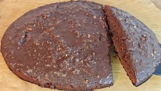 Perfect Chocolate Cake Recipe with 1 egg 😍 Delicious Chocolate Cake Dessert 😋 [upl. by Leind]