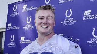 Indianapolis Colts Bernhard Raimann Comfort Level Makes a Huge Impact [upl. by Arva]