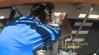 How To Install A SideShift Stern Thruster  PowerBoat TV [upl. by Nylodam]