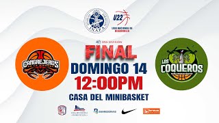 Cangrejeros v Coqueros  LA FINAL 2024  3RA DIVISION  LigaNacionalDeDesarrolloU22 [upl. by Mela]