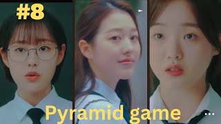 Pyramid game kdrama part 8 in Telugu explanation  High school thriller story  Pottiexplain [upl. by Femmine]