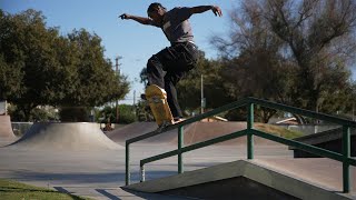 TRE WILLIAMS AT MAYBERRY SKATEPARK [upl. by Enylcaj]