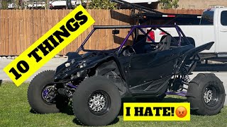 10 Things I HATE Yamaha YXZ1000R [upl. by Zandt]