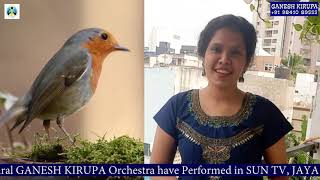 CHITTU KURUVI MUTHAM by Super Singer SRISHA in GANESH KIRUPA Best Light Music Orchestra in Chennai [upl. by Shir]