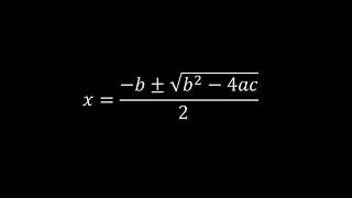 The Quadratic Formula Song  1 Hour Version [upl. by Arturo]