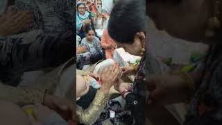 Traditional mehandi Raat rasm in kashmiri wedding ceremony kashmir youtubeshorts trending [upl. by Elahcim65]