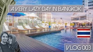 A LAZY POOL DAY IN BANGKOK amp we meet a LEPRECHAUN  VLOG 003 [upl. by Soinotna]