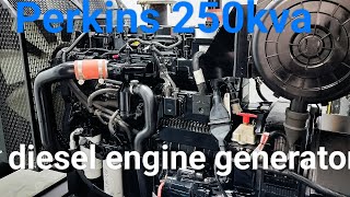 Perkins 250kva diesel engine generator [upl. by Yrevi633]