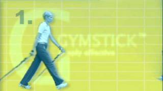 Gymstick Nordic Walking technique [upl. by Conroy]