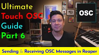 Sending amp Receiving OSC Messages in Reaper Ultimate Guide to TouchOSC [upl. by Kurtis]