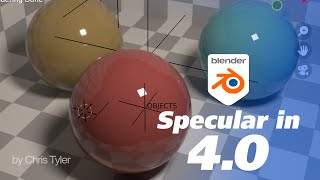 You need to know this about Specularity in Blender 40 [upl. by Hnah]