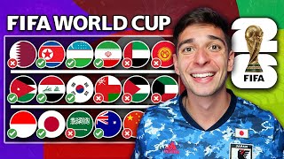 FINAL ASIA WORLD CUP 2026 QUALIFIERS PREDICTION [upl. by Lehar]