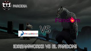 DreamWorks has buenas películas  Tailong vs Shifu  Kung Fu Panda PARODIA [upl. by Slrahc]