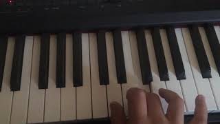 Giorno theme piano part tutorial right hand [upl. by Kalikow]