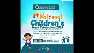 CLIMAX OF NATIONAL CHILDRENS WEEK CELEBRATIONS 2024 080924 [upl. by Eintihw61]