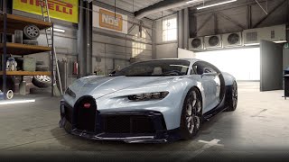 【CSR2】Chiron Pur Sport Profilée  tune amp shift for 7223 WR [upl. by Gnik]