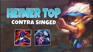 Heimerdinger TOP contra Singed  DarkTany [upl. by Bashuk]