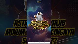 Astronaut wajib minum air kencingnya sendiri Masa iya sih [upl. by Helfant]