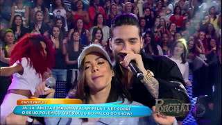 Anitta e Maluma cantam o sucesso ‘Sim ou Não’ [upl. by Jedd]