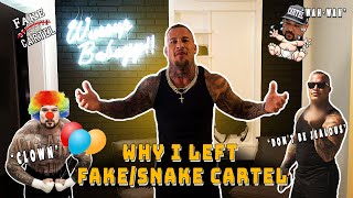 THE TRUTH OF WHY JOEY STAX LEFT FAKESNAKE CARTEL  STAX ROASTS BIG GIRL [upl. by Bartie]