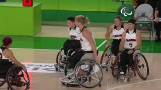 Wheelchair Basketball  Canada v China  Womens 5  6 place  Rio 2016 Paralympic Games [upl. by Ecnadnac775]