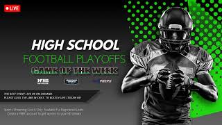 Hoggard vs Millbrook  2024 High School Football Playoffs  LIVE [upl. by Ahsirpac432]