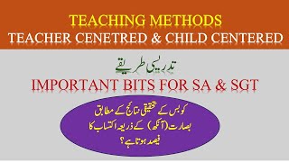 Teaching Methods part 1 Urdu Medium [upl. by Imis]