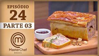 MASTERCHEF BRASIL 15082017  PARTE 3  EP 24  TEMP 04 [upl. by Ralfston]