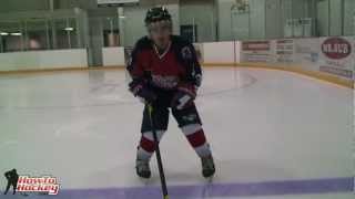 Backwards Crossovers Step by Step How to Lesson  How To Hockey [upl. by Nhguaved826]