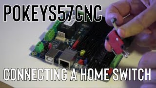 How to Connect and Configure a Home Switch on the PoKeys57CNC Controller  StepbyStep Guide [upl. by Aitahs]