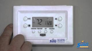 How to program your Bryant thermostat [upl. by Leanna]