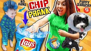 CHIP Joke amp Puppy Surgery Boo Boo   FGTEEV Gaming 1st Reaction FUNnel Vision Family Vlog [upl. by Mateo281]