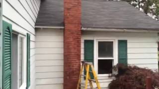 house remodel  part 18 removing chimney and window [upl. by Burtie778]