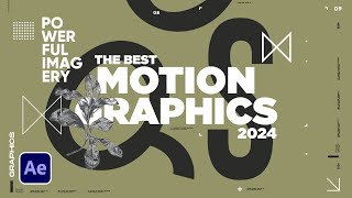 10 Fresh After Effects Motion Graphics to Use in 2024 [upl. by Ayiak1]