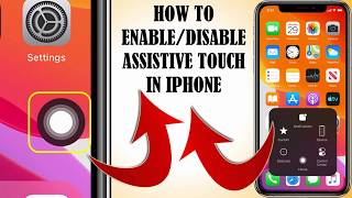 How to turn ON  OFF Assistive touch on iPhone Enable  Disable [upl. by Theurer]