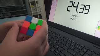 Day 1 to training CFOP method until get 20s below CFOP1 RubiksCube [upl. by Marilee]