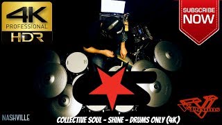 Collective Soul  Shine  Drums Only [upl. by Beitch]