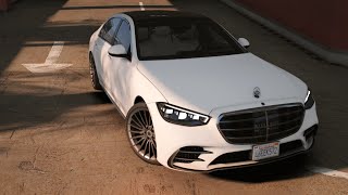 How to Install 2022 MercedesBenz Sclass S500 W223 AMG Mod in GTA V  Latest  crowncrashergtav [upl. by Quitt]