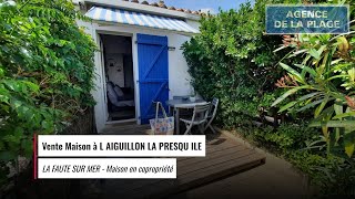 ANNONCE PLUS DiSPONiBLE 🏠 LA FAUTE SUR MER  Maison en copropriété€ [upl. by Cobbie]