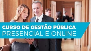 Curso de Gestao Publica  Curso presencial e online  Unipublica [upl. by Budge]