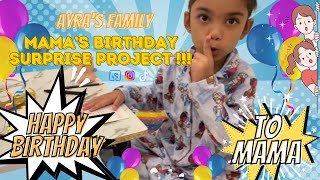 Ayras Family  Ayra’s Cute Birthday Surprise for Mama – Must Watch [upl. by Enylhsa]