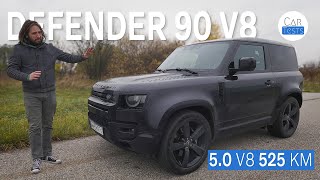 Land Rover Defender V8 90 Potężny ale  test i jazda próbna [upl. by Debor]