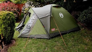 Coleman Darwin 4 tent  take down amp pack away [upl. by Yup]