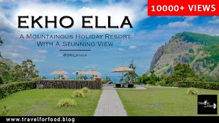 EKHO Ella  Sri Lanka  Best hotels in Ella  Ella Guide  Most beautiful hotels in Sri Lanka [upl. by Trevethick]