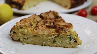 Kabaklı Pratik Börek Kabaklı Kolay Börek Tarifi Nasıl Yapılır  Yemek Tarifçi [upl. by Terrilyn]