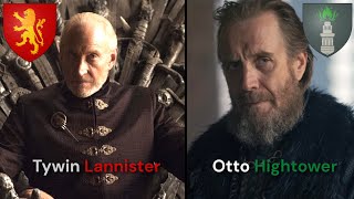 Tywin Lannister vs Otto Hightower Masters of Manipulation Compared [upl. by Hubie]