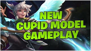 NEW CUPID MODEL GAMEPLAY S11 SMITE [upl. by Ihcalam]